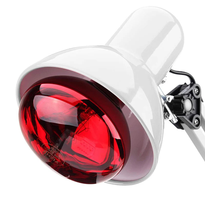 NovaRay Red Light Therapy Lamp With Infrared Heat On Tripod Stand - OpalDwell