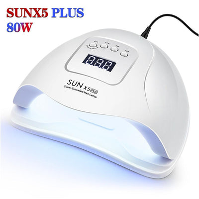 LumaPro | 72W UV LED Nail Lamp With LCD Timer 99s Mode - OpalDwell