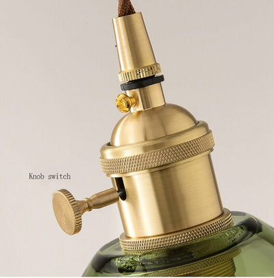 Marwood Woven Glass Pendant - OpalDwell