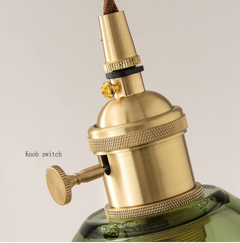 Marwood Woven Glass Pendant - OpalDwell