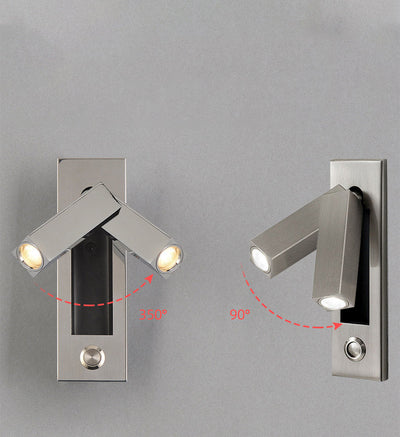 Recessed Bedside Wall Sconce - OpalDwell