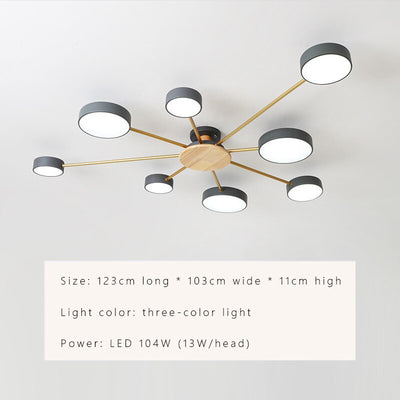 Luminax | Scandinavian Modern LED Chandelier | OpalDwell - OpalDwell