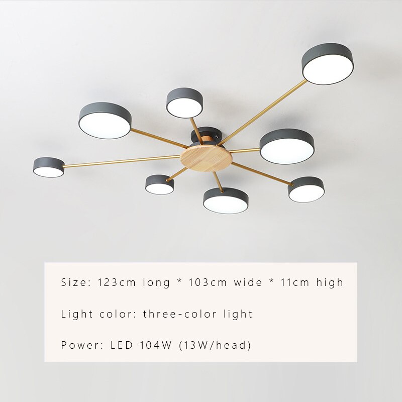 Luminax | Scandinavian Modern LED Chandelier | OpalDwell - OpalDwell