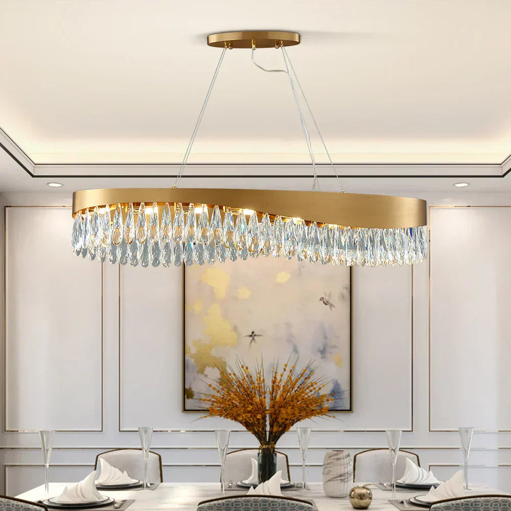 Oval Chandelier by Avelon - OpalDwell