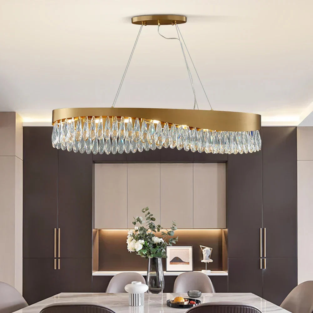 Oval Chandelier by Avelon - OpalDwell