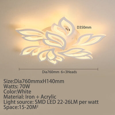 Aurelia Petal Ceiling Lamps - OpalDwell