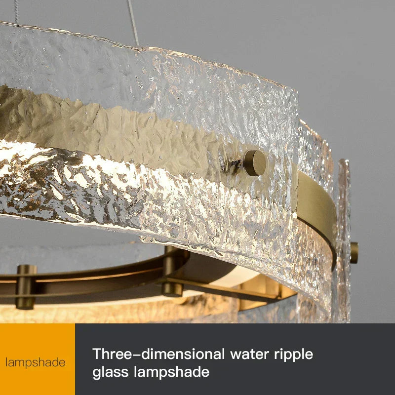 Hawthorne Glass Chandelier - OpalDwell