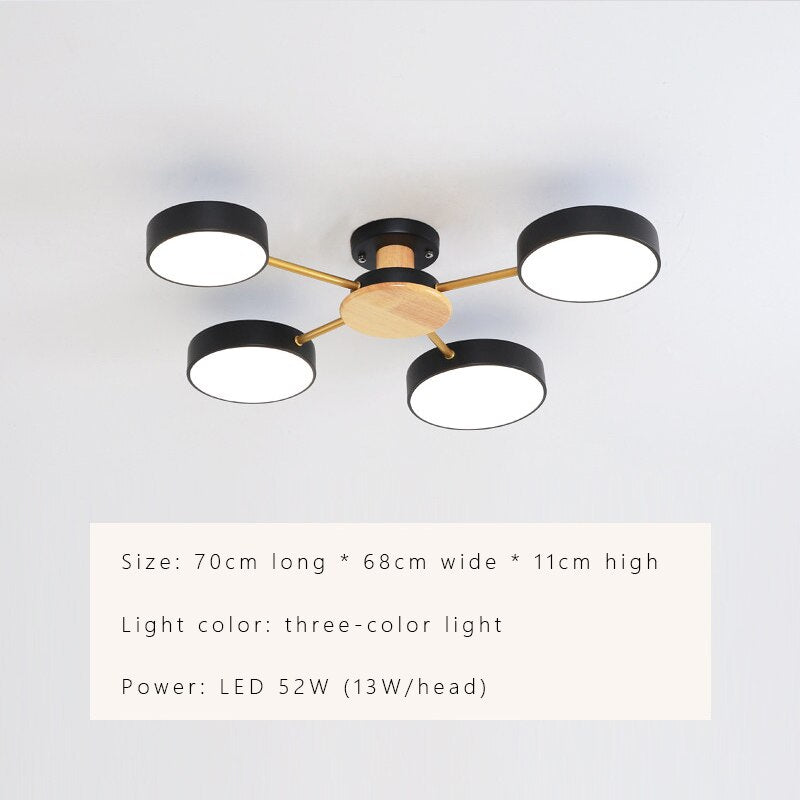 Luminax | Scandinavian Modern LED Chandelier | OpalDwell - OpalDwell