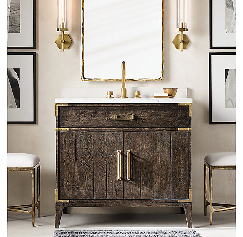 AstraLux Crystal LED Wall Sconce With Clear Glass Shades - OpalDwell