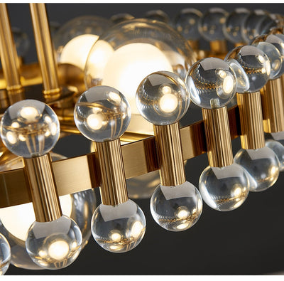 Lumira Colorful Crystal Chandelier for Living Room - OpalDwell