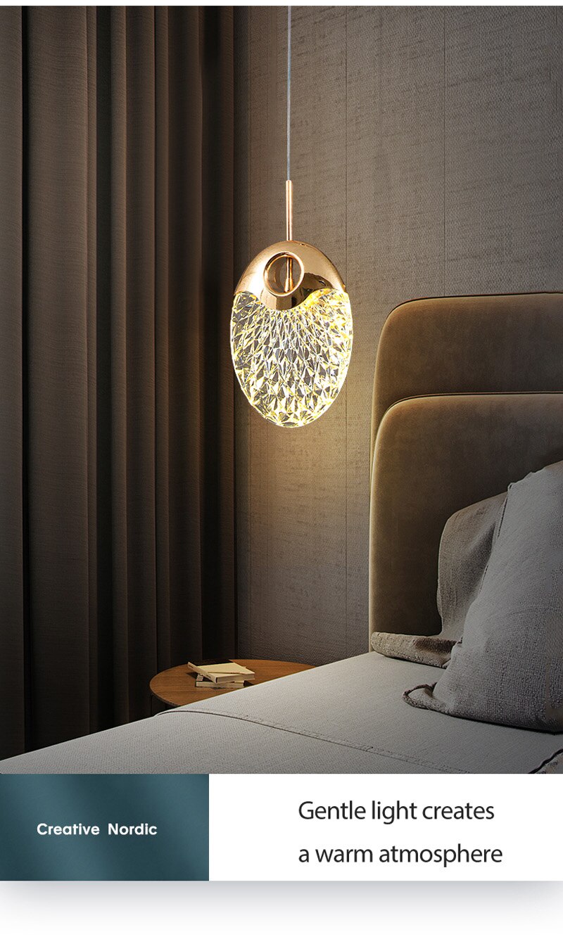 Aurelia Nordic 3-Style LED Pendant Light with Warm Glow - OpalDwell