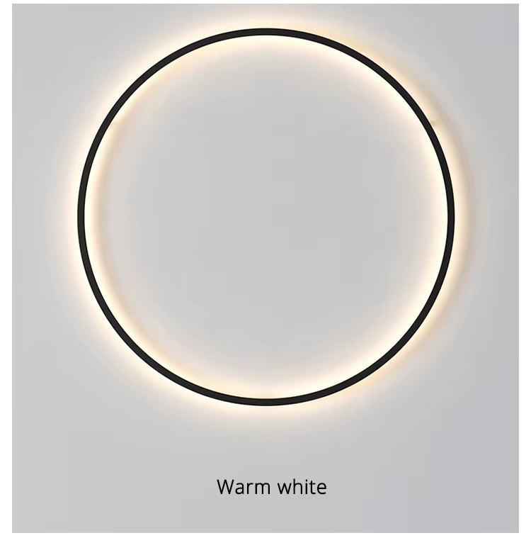 LumaNova Round Wall Light for Modern Minimalist Interiors OpalDwell