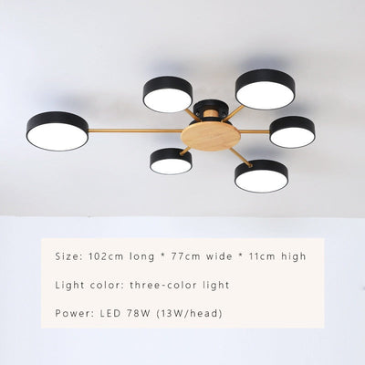 Luminax | Scandinavian Modern LED Chandelier | OpalDwell - OpalDwell