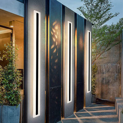 Havenly Long Outdoor Wall Strip Light - OpalDwell