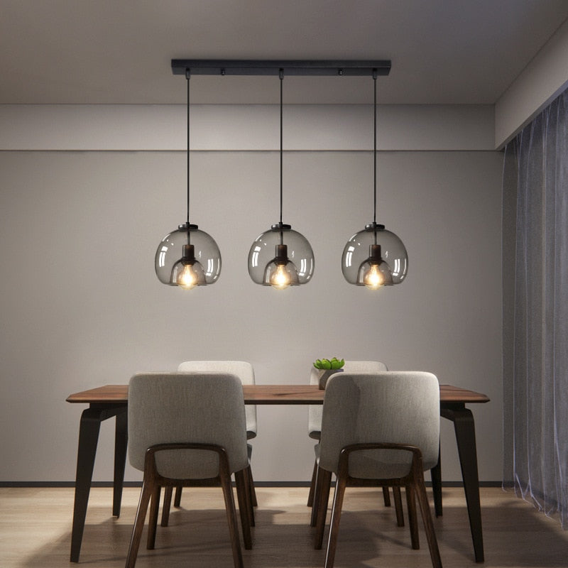 Dark Scandinavian LED Pendant Light | OpalDwell - OpalDwell