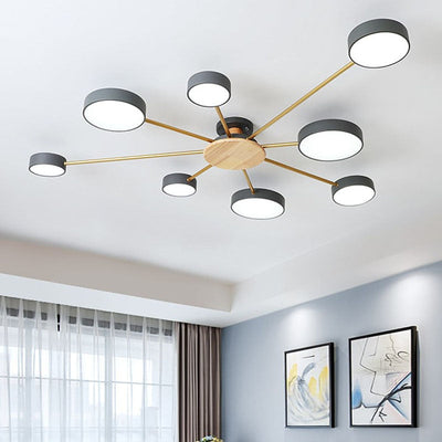 Luminax | Scandinavian Modern LED Chandelier | OpalDwell - OpalDwell