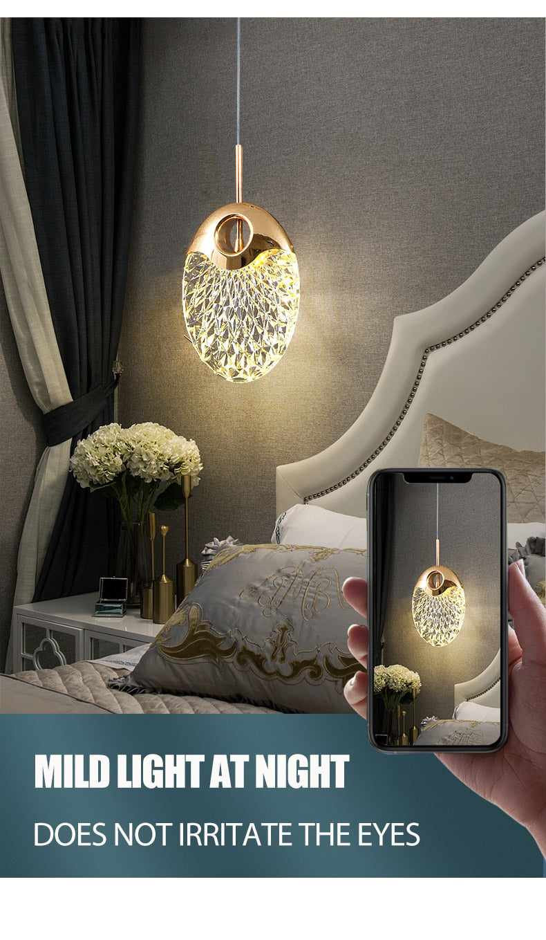 Aurelia Nordic 3-Style LED Pendant Light with Warm Glow - OpalDwell