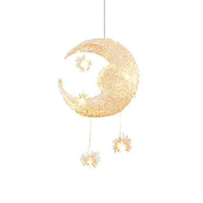 Lunera Modern LED Moon and Star Pendant Lights | OpalDwell - OpalDwell