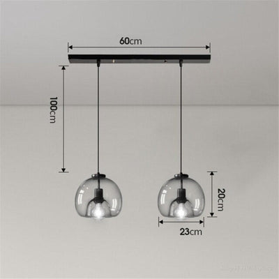 Dark Scandinavian LED Pendant Light | OpalDwell - OpalDwell