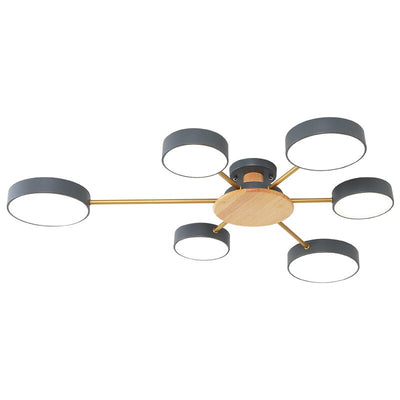 Luminax | Scandinavian Modern LED Chandelier | OpalDwell - OpalDwell