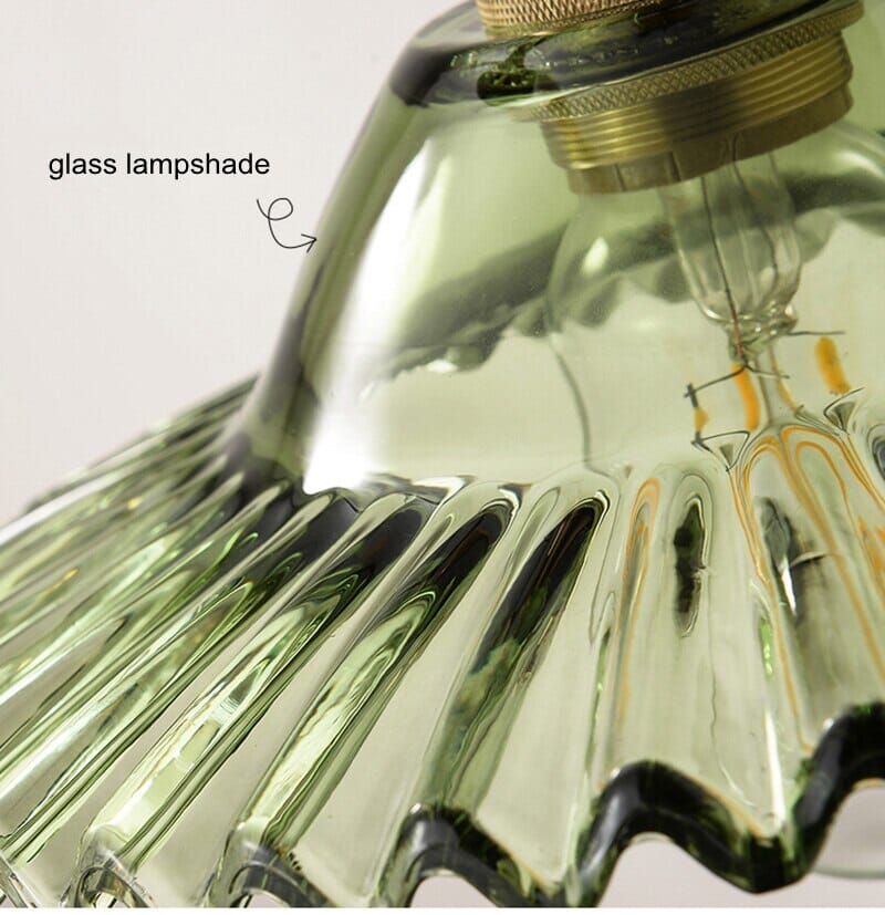 Marwood Woven Glass Pendant - OpalDwell