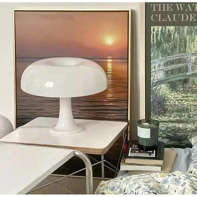 Noa Nordic Mushroom LED Night Lamp In Bedroom & Living Room - OpalDwell