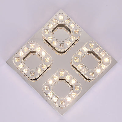 Langley Four Ring Chandelier - OpalDwell