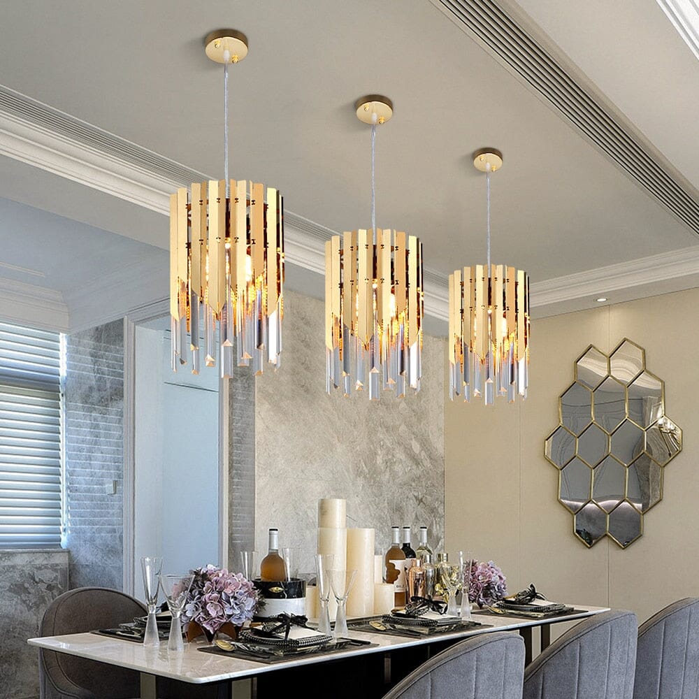 Liora Crystal Vine Pendant - OpalDwell