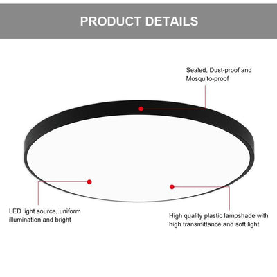 NovaGuard Ceiling Light Integrated LED Indoor Lamp With Mosquito Protection - OpalDwell