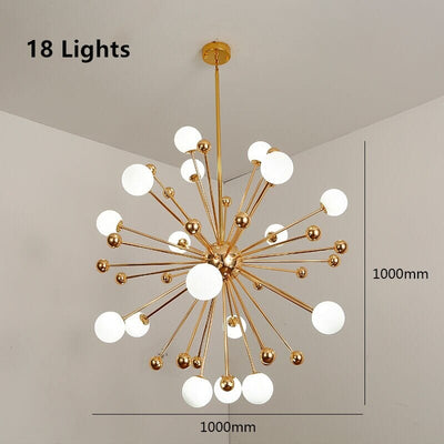 Liora | Ceiling Chandelier - OpalDwell