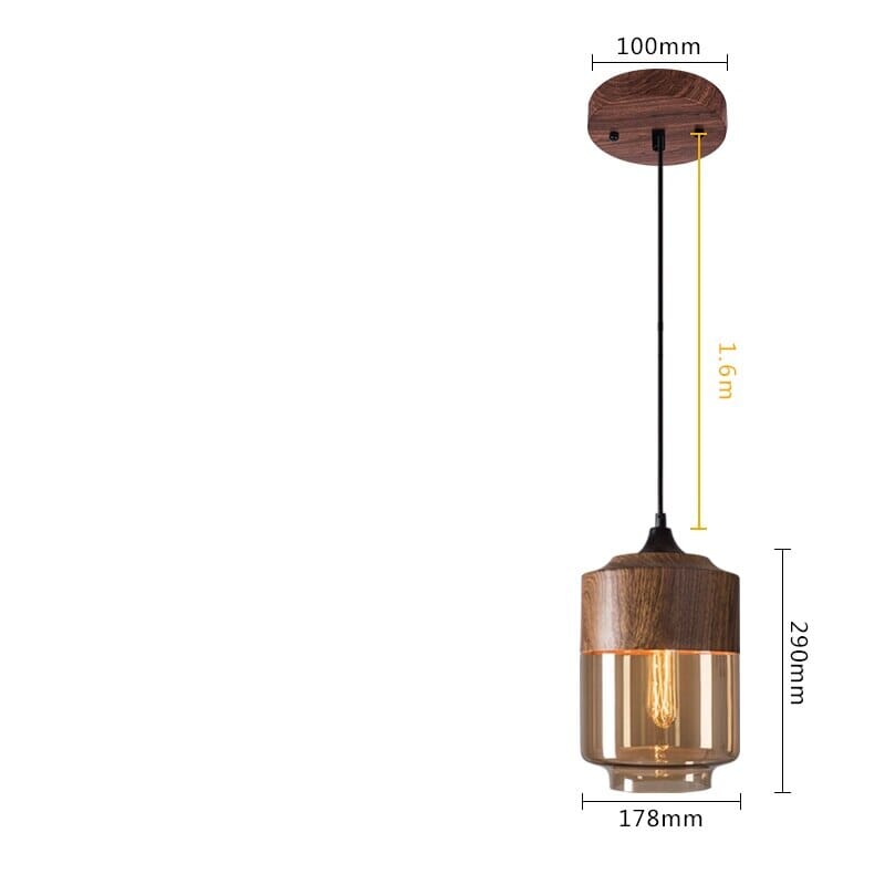 Kiyomi Wooden Pendant Lights - OpalDwell