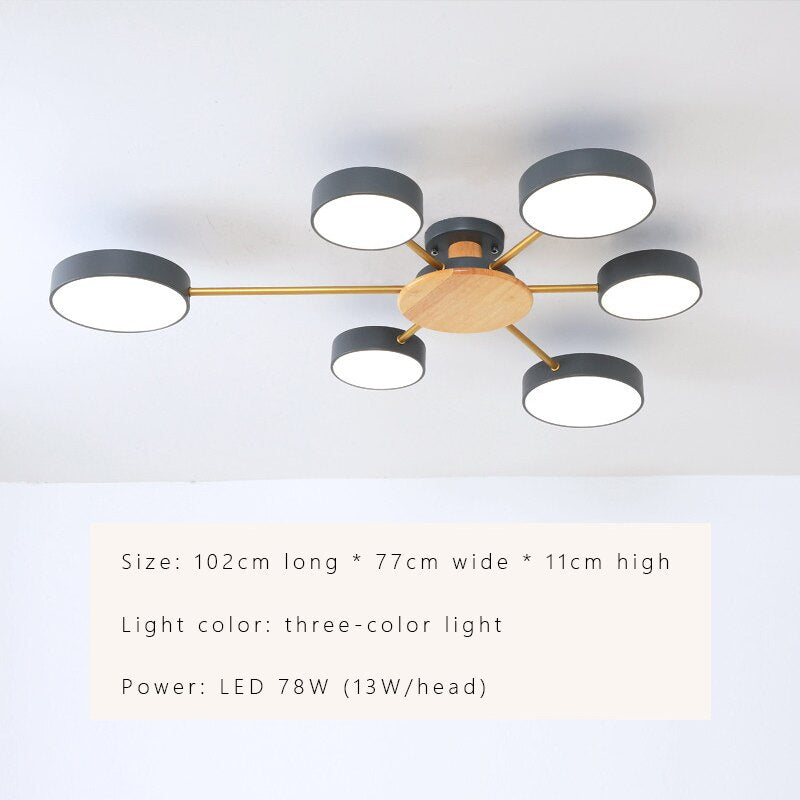 Luminax | Scandinavian Modern LED Chandelier | OpalDwell - OpalDwell