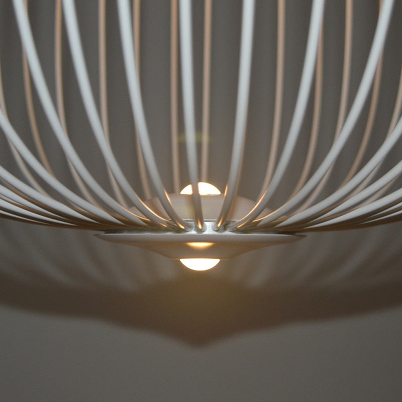 AeroSpire Spoke Pendant Light With Kaleidoscopic Shade | Spokes OpalDwell