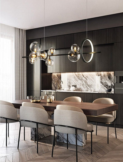 Aurelia Glass Bubble Pendant Lamp for Luxe Interiors OpalDwell