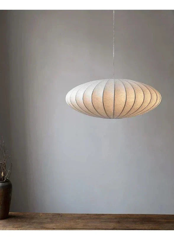Lunara Silk Pendant Chandelier For Elegant Ambient Glow - OpalDwell