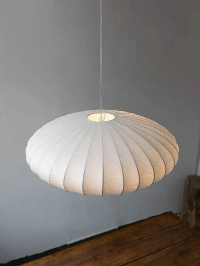 Lunara Silk Pendant Chandelier For Elegant Ambient Glow - OpalDwell