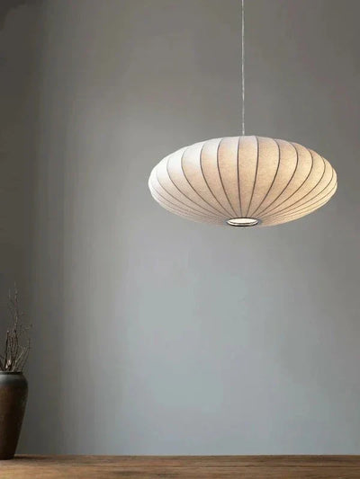 Lunara Silk Pendant Chandelier For Elegant Ambient Glow - OpalDwell