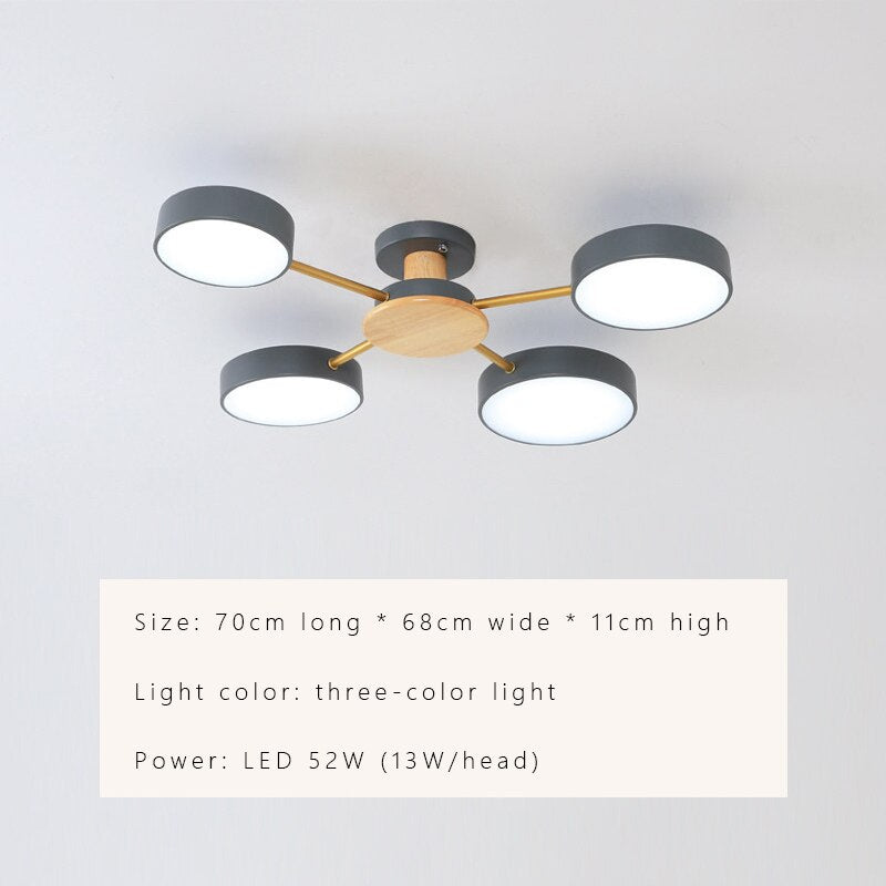 Luminax | Scandinavian Modern LED Chandelier | OpalDwell - OpalDwell