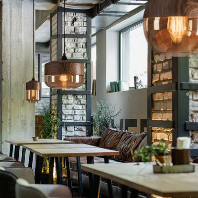 Kiyomi Wooden Pendant Lights - OpalDwell