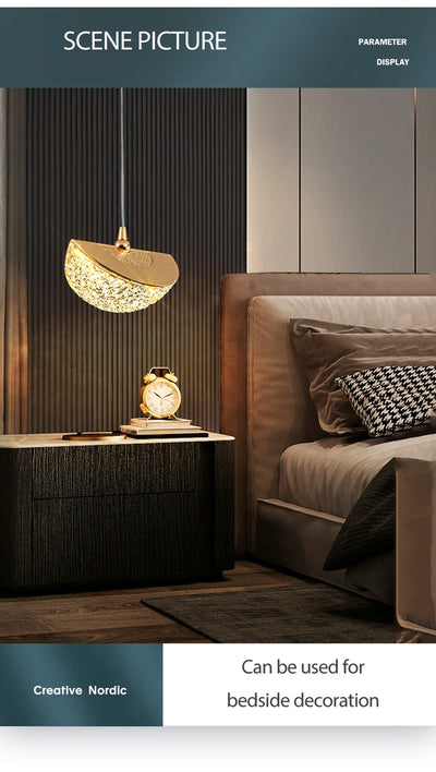 Aurelia Nordic 3-Style LED Pendant Light with Warm Glow - OpalDwell