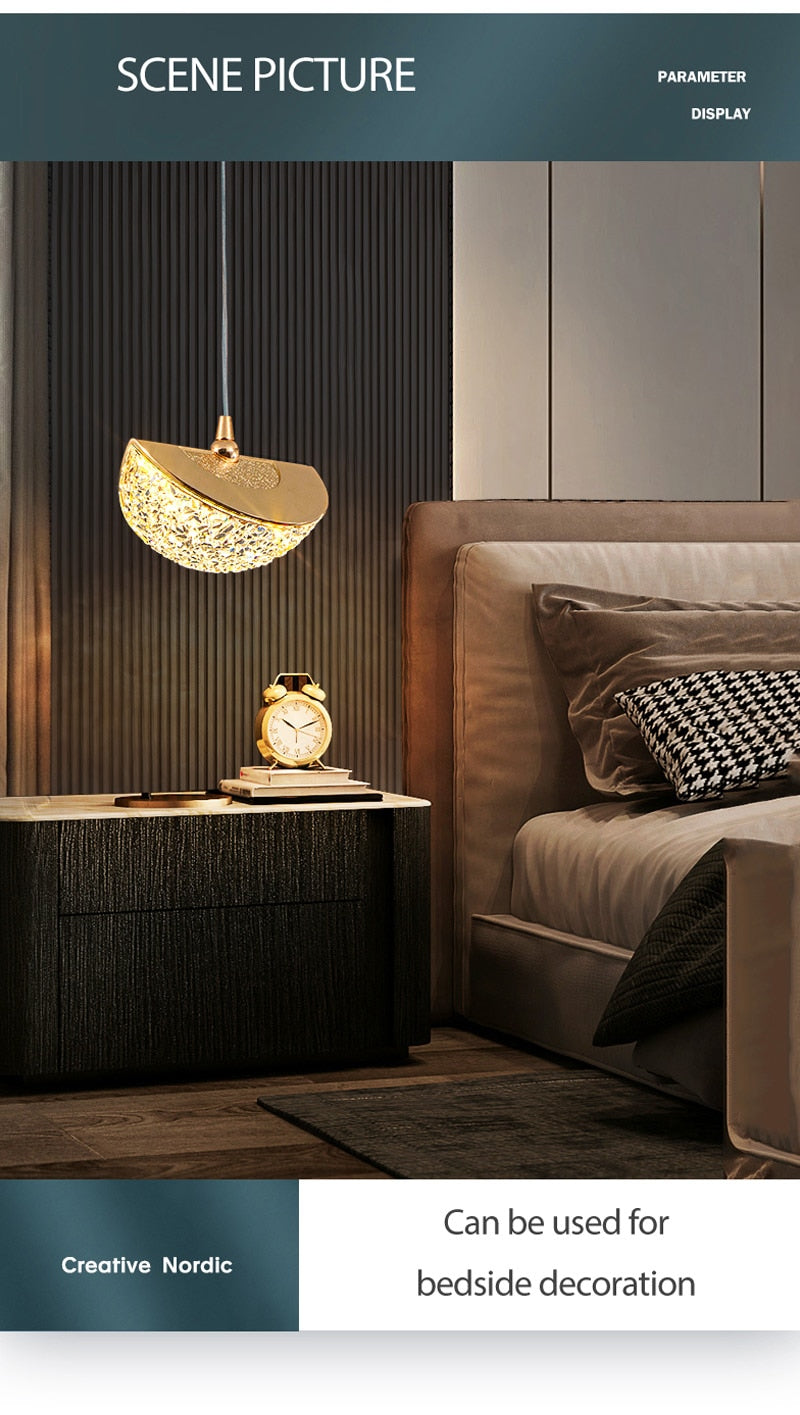 Aurelia Nordic 3-Style LED Pendant Light with Warm Glow - OpalDwell