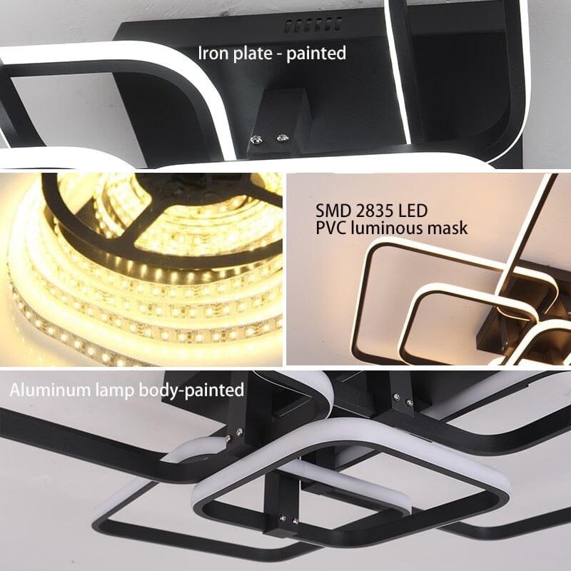 Verda Square Chandelier - OpalDwell