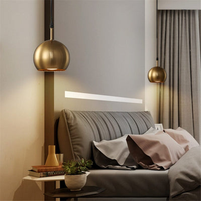 Elora Brass Pendant - OpalDwell