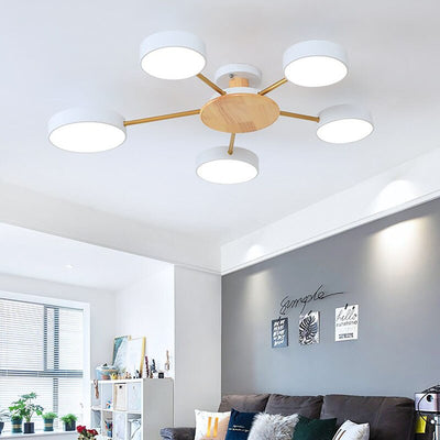 Luminax | Scandinavian Modern LED Chandelier | OpalDwell - OpalDwell