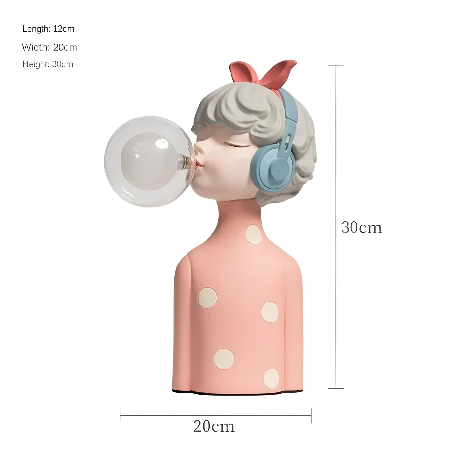 LumaSprite Cartoon Bubble Lamp Nightlight Statue For Kids - OpalDwell