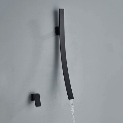 Aeris Arc Spout Faucet Modern Minimalist Bath Fixture OpalDwell