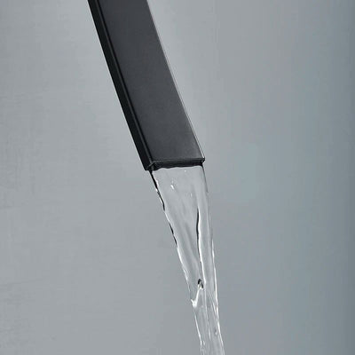 Aeris Arc Spout Faucet Modern Minimalist Bath Fixture OpalDwell