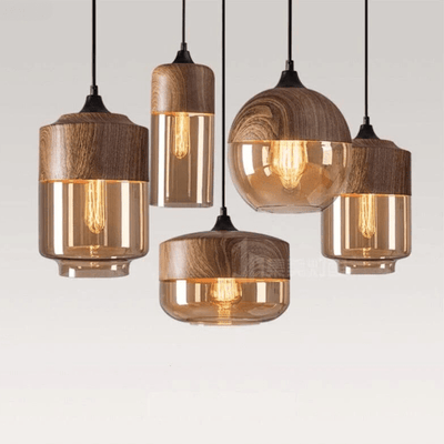 Kiyomi Wooden Pendant Lights - OpalDwell
