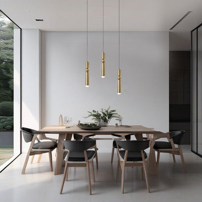 Gilded Bullet Lights - OpalDwell