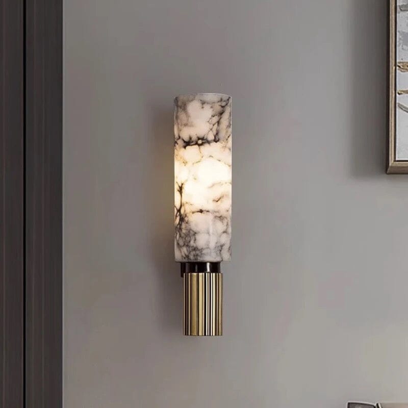 Loxley | Marble Wall Lamp - OpalDwell